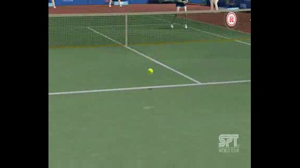 Virtua Tennis 2009 - Мария Шарапова срещу Амери Моресмо