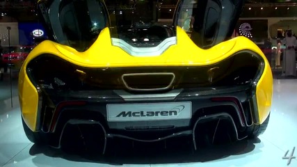 Yellow Mclaren P1 – 2013 Dubai Motor Show