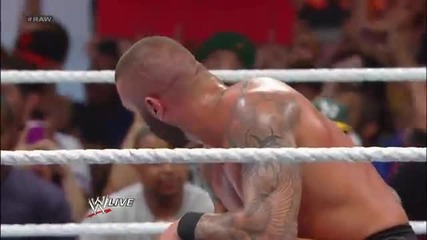 Randy Orton vs. Damien Sandow: Raw, August 12, 2013