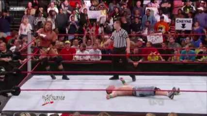 Triple H Pedigree On John Cena
