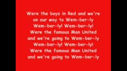 Glory Glory Man Utd 