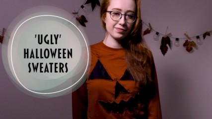 Как да си направим страшен пуловер за Хелоуин