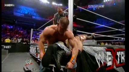 Extreme Rules : Края на двубоя John Cena - Batista за титлата на Wwe 