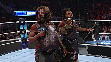 The New Day, Jinder Mahal and Shanky ambush The Viking Raiders: SmackDown, July 15, 2022