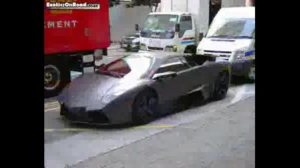 Exclusive !!! Lamborghini Reventon on the roads 