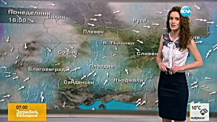 Прогноза за времето (25.04.2016 - сутрешна)
