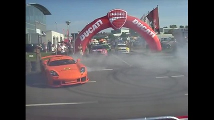 Porsche Carrera Gt Burnout