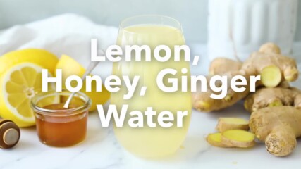 Lemon, Honey, Ginger Water