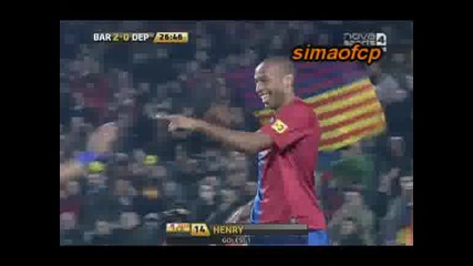 Barcelona 5 - 0 Deportivo 2 - 0