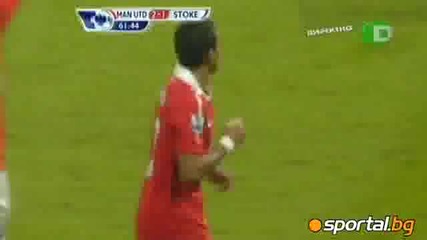 Ман Юнайтед - Стоук Сити 2:1 04.01.2011
