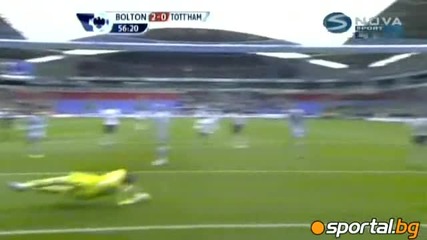 Болтън - Тотнъм 4:2 Мартин Петров с гол 