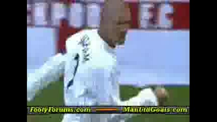 England - Greece Beckham Super Goal