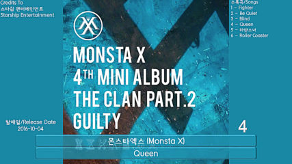 (monsta X) _ The Clan pt.2 `guilty` [full Album]