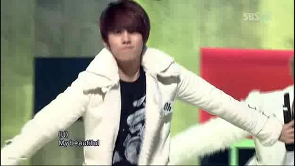 Beast - Beautiful@inkigayo 2010.11.21