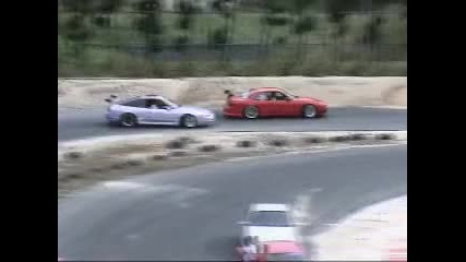 2 car drift show