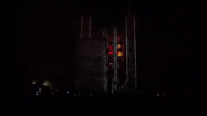 Ac/dc - Projection on Rochester Castle