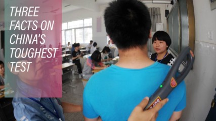 Three facts about two edgy days for Chinese students
