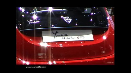 Lancia Ypsilon Black&red Geneva 2012