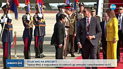 Тереза Мей е подложена на натиск да отложи напускането на ЕС