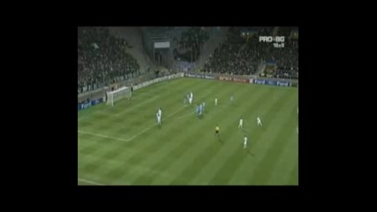 Всичките голове на Кристиано Роналдо от статични полужения сезон 09/10 