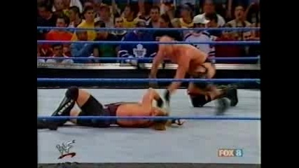 W W F Smackdown 09.06.2001 Ледения Стив Остин с/у Роб Ван Дам 
