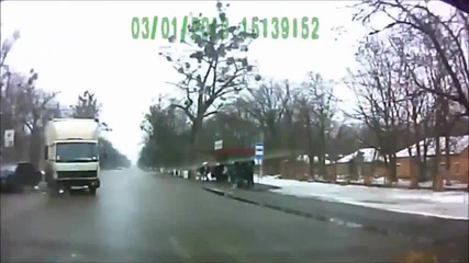 Russian Car Crash Compilation March 2013
