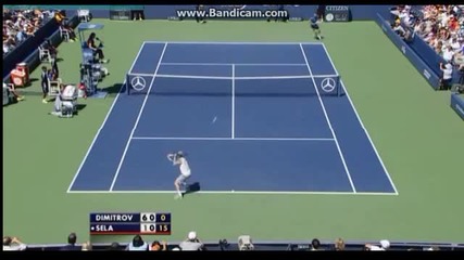 Us Open 2014 - Grigor Dimitrov победи Dudi Sela