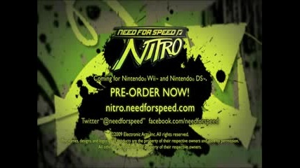The New Need for Speed Nitro Trailer