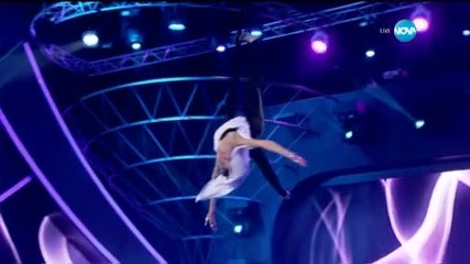Жана Брейчева - Въздушна акробатика на мрежа - И аз го мога (13.05.2015)