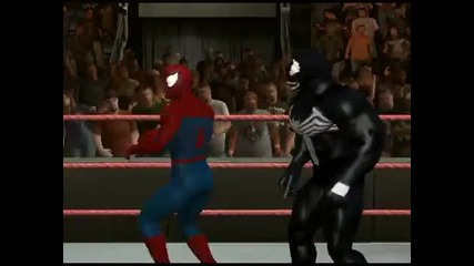Wwe Spiderman vs Venom