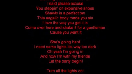 T-pain ft. Ne-yo - Turn all the lights on [lyrics]