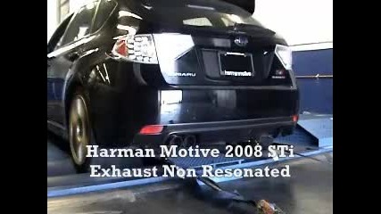 Harman Motive 2008 Impreza Wrx Sti Exhaust