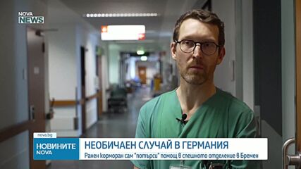 Ранен корморан сам потърси помощ в болница