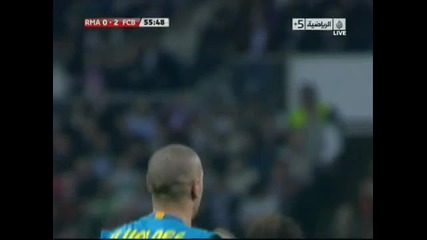 Реал Мадрид - Барселона 0:2 Головете на Меси и Педро 