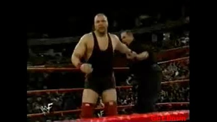 The Big Bossman vs. D - Lo Brown - Wwf Heat 05.05.2002 