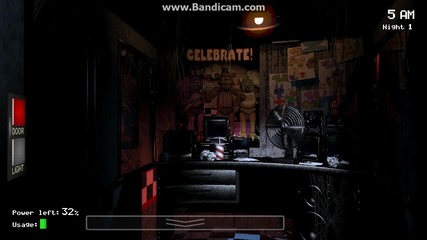 Five nights at Freddy's | gameplay първа част