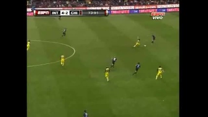 Inter Vs Chievo (4 - 3) All Goals Highlights - 09 05 10 