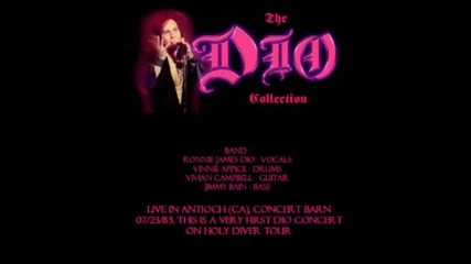 Dio - Holy Diver First Concert In Antioch 07.23.1983 