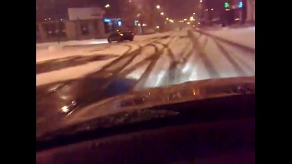 Snow Fun with Bmw E36 328 