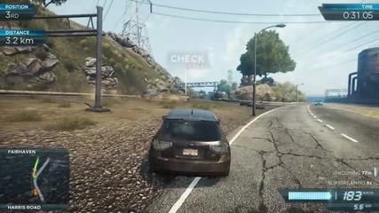Need For Speed Most Wanted 2012 - Subaru Impreza - Industrial Revolution