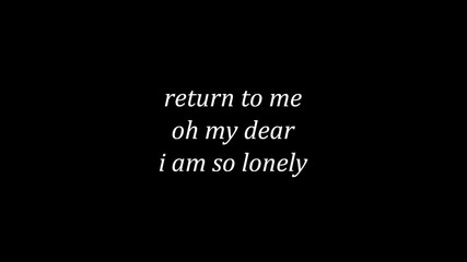 Dean Martin - Return to me (lyrics)