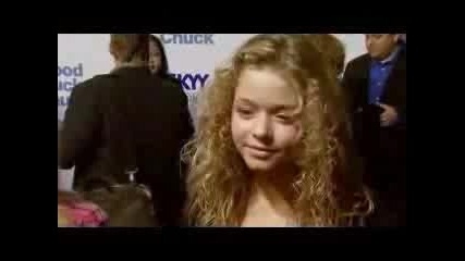 Good Luck Chuck Premiere Sasha Pieterse 2