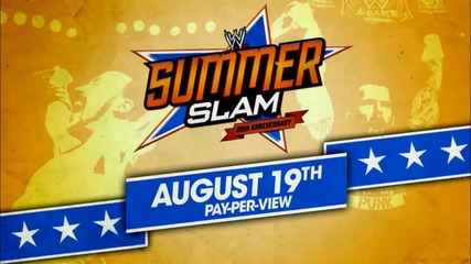 Wwe Summerslam 2012 Celebrates Its 25th Anniversary Promo