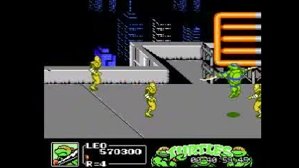 Tmnt 3 The Manhattan Project Part 5 /nes/