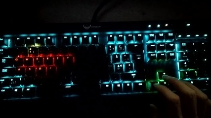 Snake Game върху клавиатура