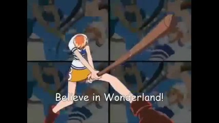 One Piece - Believe - Интро на английски с текст 
