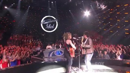 Lee Dewyze Crystal Bowersox - Falling Slowl