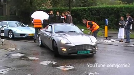 Aston Martin Vanquish sound + Carrera Gt/gt3/f430/360 