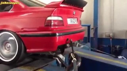 Bmw M3 E36 Turbo - антилаг