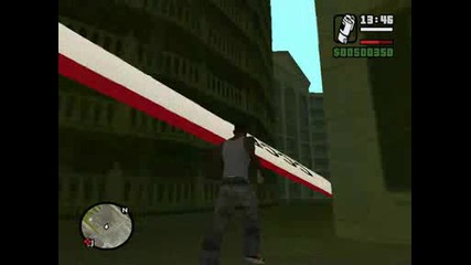 Gta San Andreas - Катастрофа На Огромен Съветски Самолет
